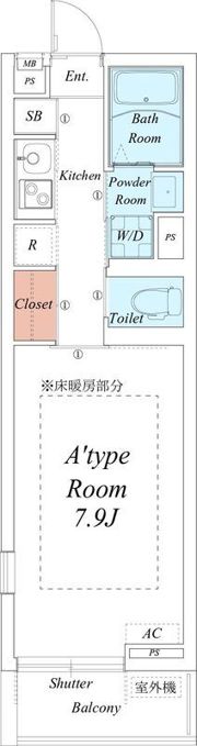 リブリ・みぺぽの間取り画像
