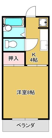 スカイヒルズMⅡの間取り画像