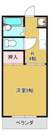 スカイヒルズMⅡの間取り画像