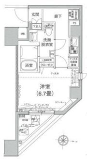 アイルカナーレ深川の間取り画像