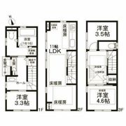 牡丹1丁目戸建の間取り画像