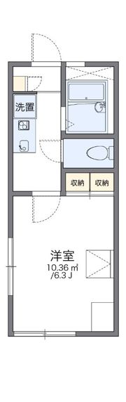 レオパレス華みずきⅡの間取り画像