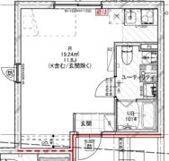 クレドコート品川中延の間取り画像