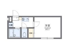レオパレスクレストNYの間取り画像