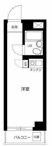 ハイシティ高田馬場の間取り画像