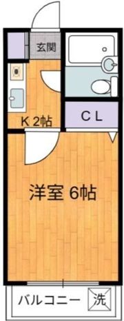 第15安藤ハイツの間取り画像