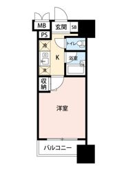 マイナビSTAY大崎（プライムアーバン大崎）の間取り画像