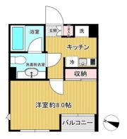 プラザ中落合の間取り画像