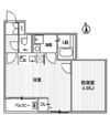 T's Cuore MUSE落合の間取り画像