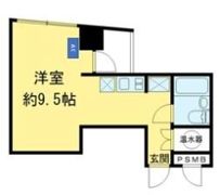 イヌイハイム市谷の間取り画像