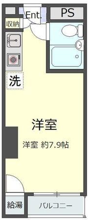 シャルマン築地明石町の間取り画像