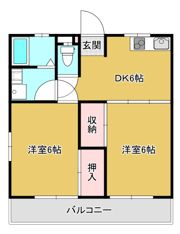 セゾンハイムの間取り画像
