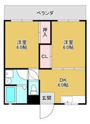 セゾンハイムの間取り画像