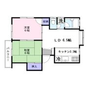 コーポ南の間取り画像