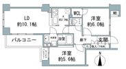 クレストフォルム錦糸町の間取り画像
