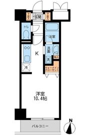 レジデンス両国駅前の間取り画像