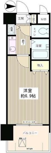 パークヒルズ落合の間取り画像