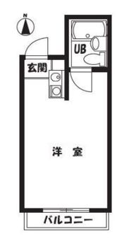 シャンブル野方の間取り画像