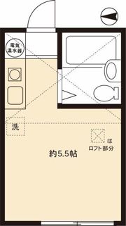 ルミエール中野の間取り画像