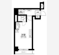 中銀第2新橋マンシオンの間取り画像