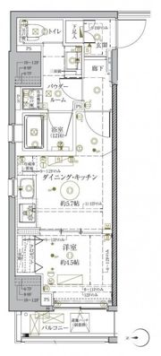 クレイシア秋葉原ラグゼスウィートの間取り画像