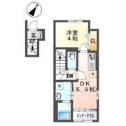 ドレッセ・Sの間取り画像