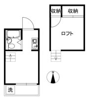プリンセスコート代沢の間取り画像
