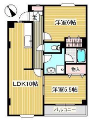 エスポワール宮崎台Nの間取り画像
