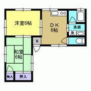 柳生ハイツ2の間取り画像