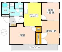 フォンタナ1番館の間取り画像