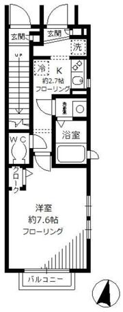 フォートリーの間取り画像