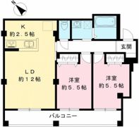 solana deux ソラーナデュオの間取り画像
