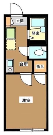 ヘーベル落合の間取り画像