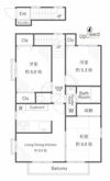 西落合三丁目戸建の間取り画像