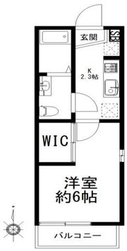 フロレゾン目黒原町の間取り画像