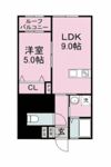 Growth Gendou B棟の間取り画像