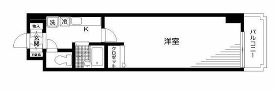 グレース東神田の間取り画像