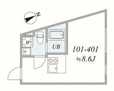 trias834の間取り画像
