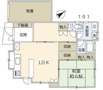 Namelessコーポの間取り画像