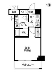 アルテシモバテルの間取り画像