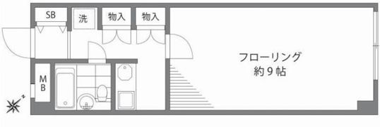 ル・レーヴ笹塚の間取り画像