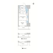 スタイリオ蒲田WESTの間取り画像