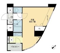 クロスレジデンス蒲田の間取り画像