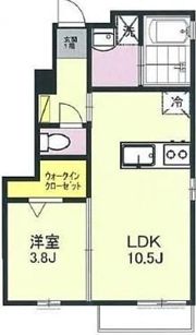 メゾンリブェールの間取り画像