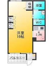 ジャルダン ドゥ 柿木の間取り画像