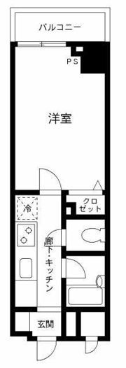 マイナビSTAY飯田橋（プライムアーバン飯田橋）の間取り画像