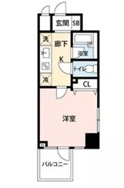 マイナビSTAY飯田橋（プライムアーバン飯田橋）の間取り画像