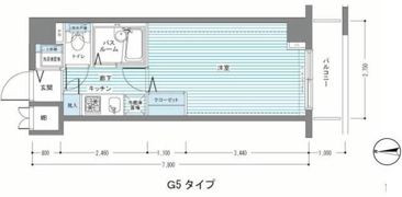 レジディア多摩川の間取り画像