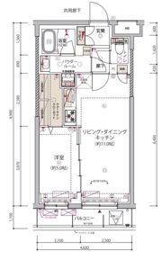 ARCOBALENO HIGASHIMUKOJIMAの間取り画像
