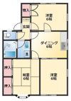 プラザ野本C棟の間取り画像